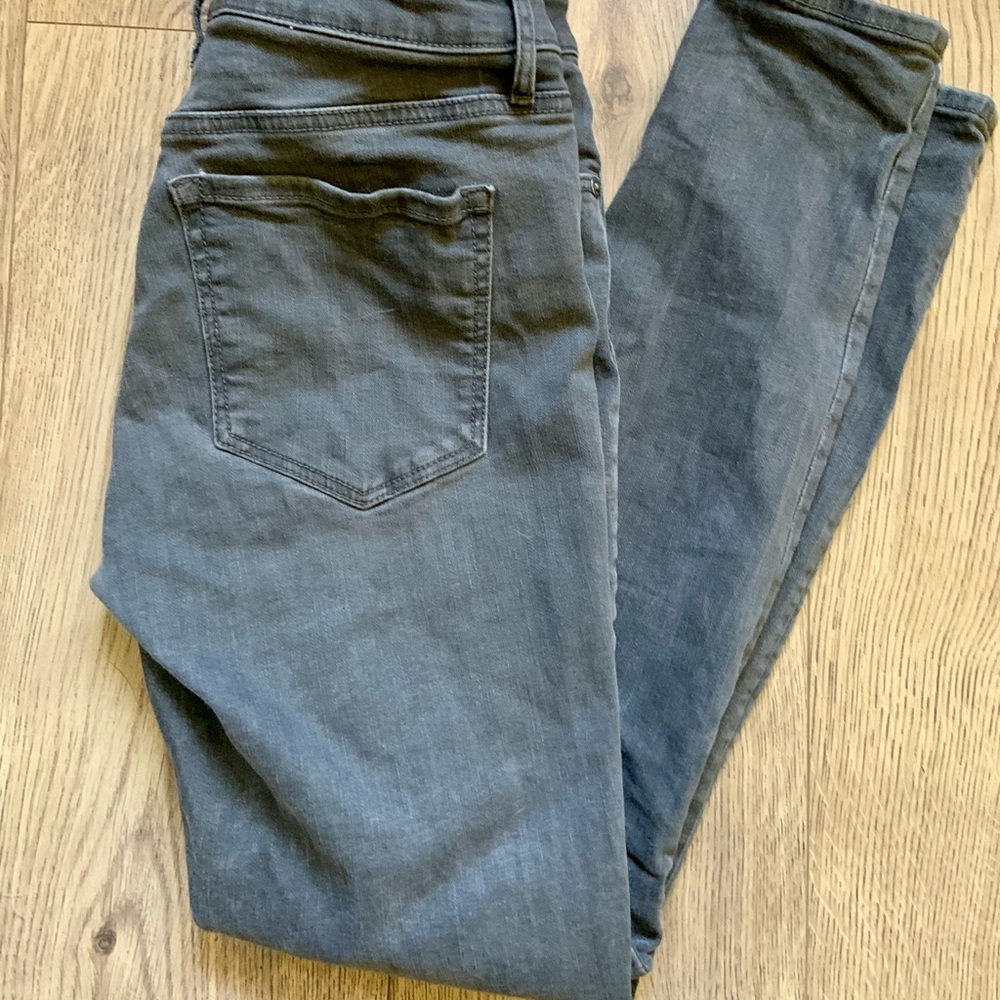 Gray LOFT Skinny Jeans